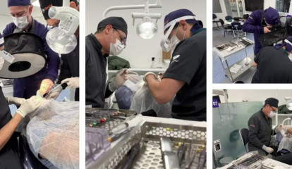 Fluxo digital e ozonioterapia garantem instalação de prótese dentária em única consulta